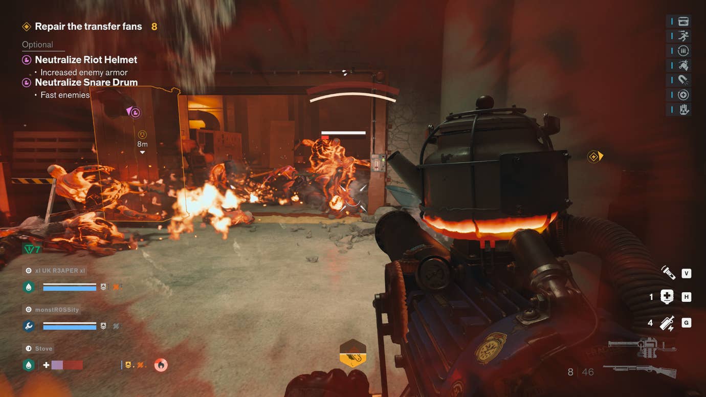 Deploying the teapot Altered Augment in FBC: Firebreak.